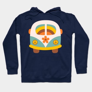 hippie bus Hoodie